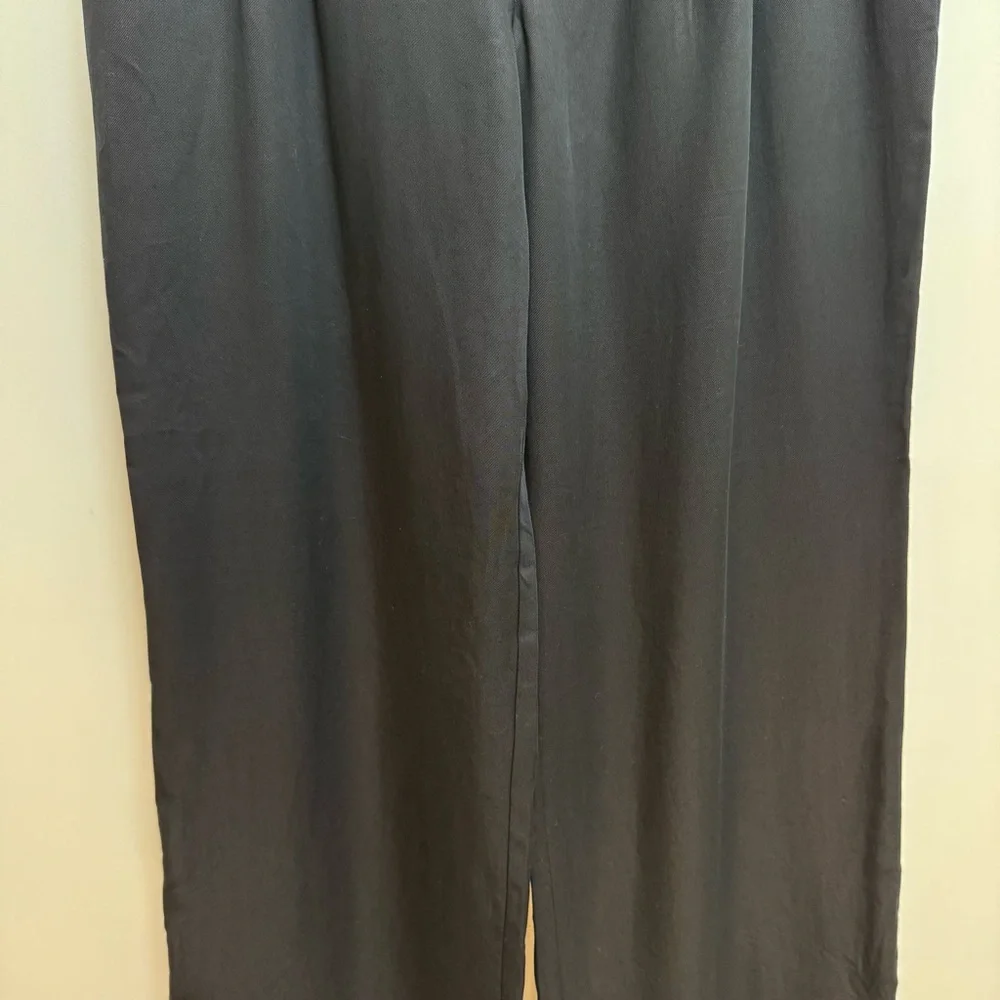 Loft Lyocell Emory Wide Leg Trouser Pants Size 10 NWT - Picture 5 of 14